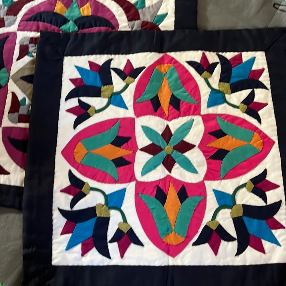 Handmade pillow cases